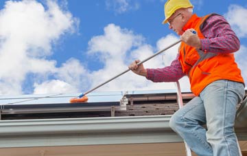 Trecynon soft wash roof cleaning